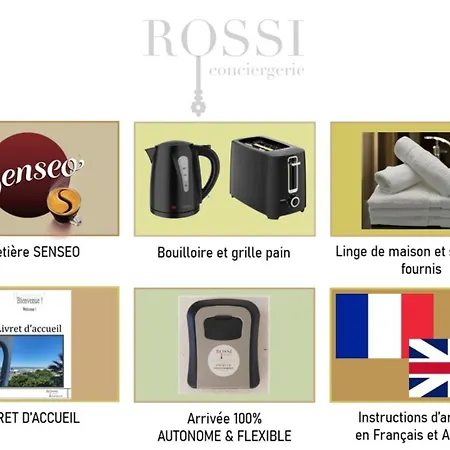 Cosy Pour 2 Climatisation Wifi Au Point Zero - Rossiconciergerie - Linge Inclus *