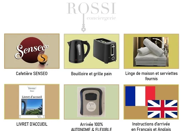 Cosy Pour 2 Climatisation Wifi Au Point Zero - Rossiconciergerie - Linge Inclus *